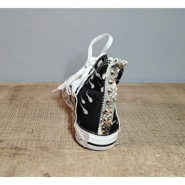 Baskets Street Art – Sneakers Urbaines Bleu ou Noir