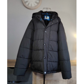 Chaqueta acolchada XXL para hombre y mujer con capucha forrada - Winter Elegance
