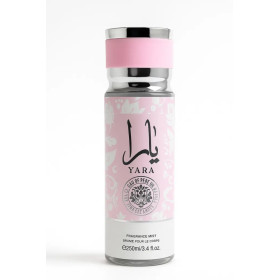 Yara Rose Brume Cheveux et Corps - 250 ML | Parfum Rafraîchissant