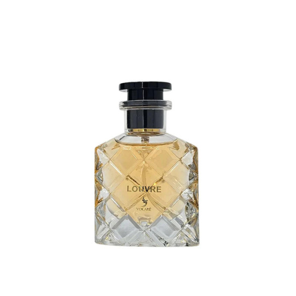 Bouteille de parfum à motif losange du Louvre