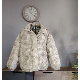 Collection doudoune verte taille XL « Tachète » – Look urbain chic