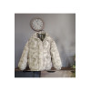 Green down jacket collection size XL "Tachète" - Urban chic look