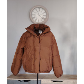 Chaqueta de plumas premium para mujer | Talla M, estilo callejero elegante