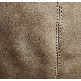 Khaki boots - | 5 cm leather heel