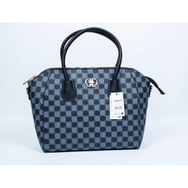 Torrente "Fanchon Damier" women's bag - Large size elegance
