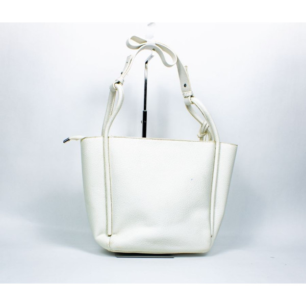 Duo di borsa bianca Laphrodite e pochette – Accessorio di moda femminile