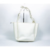 Duo di borsa bianca Laphrodite e pochette – Accessorio di moda femminile
