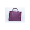 Elegante borsa a mano rettangolare viola