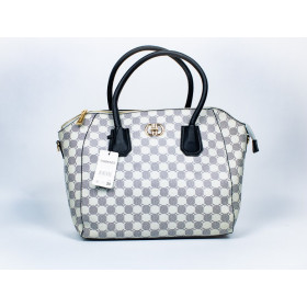Torrente "Fanchon Damier" women's bag - Large size elegance