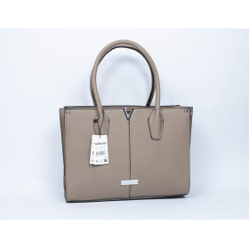 Taupe-Handtasche