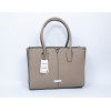 Taupe-Handtasche