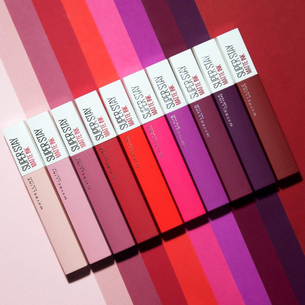 Flüssiger matter Lippenstift – langanhaltend – Superstay Matte Ink