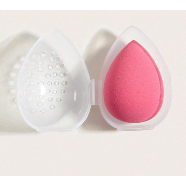 Eponges maquillage avec boite