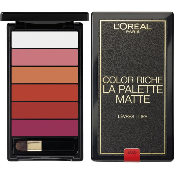 Tavolozza Labbra L'Oréal Bold Matte Rich Color