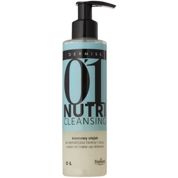 Olio detergente e idratante con Argan. Dermiss