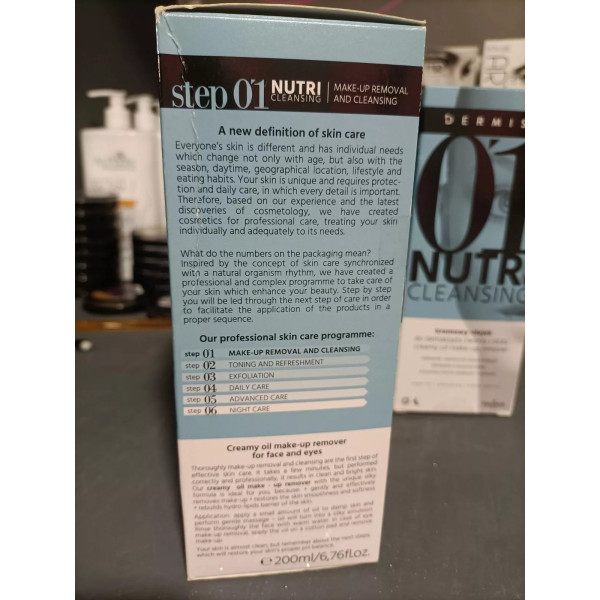 Olio detergente e idratante con Argan. Dermiss
