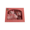 Baby love children's box, alcohol-free perfume and Adorable plush toy