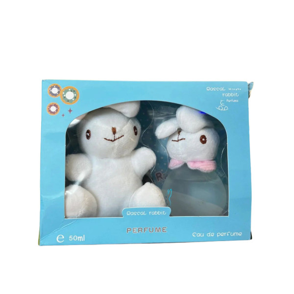 Baby love children's box, alcohol-free perfume and Adorable plush toy
