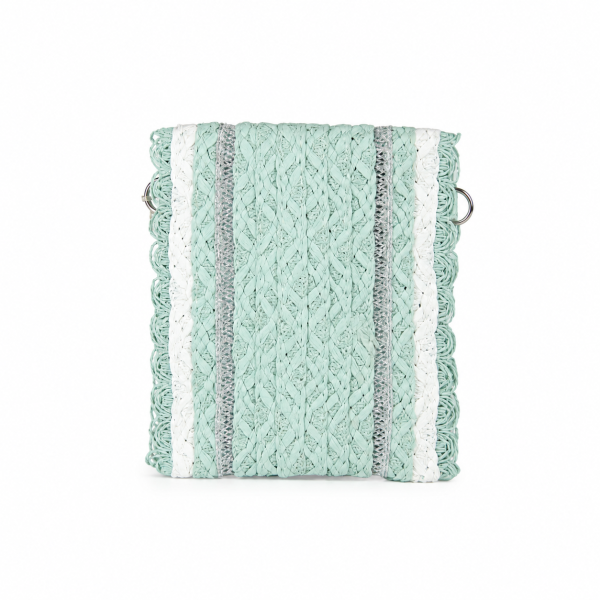 Metallic braided pouch — BESTINI