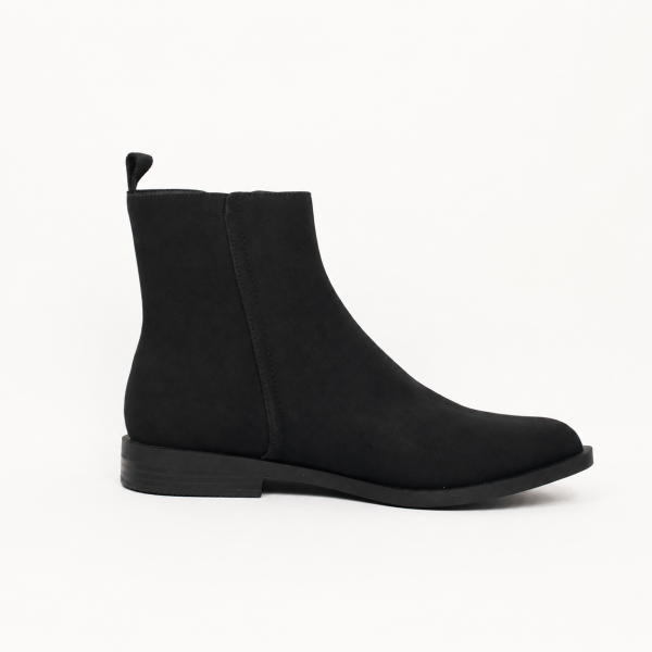 Bottines plates Camilla noires — Amazon Essentials