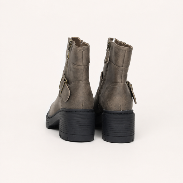 Botines de tobillo Klina Chocolate Chattawak para mujer 36