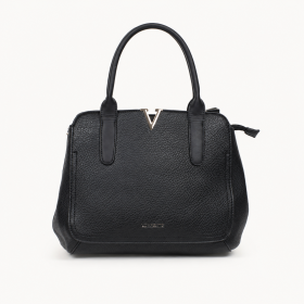 Black Ilario handbag in vegetable leather - Torrente