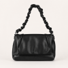 Pochette noire à anse froncée - Laphrodite