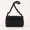 Bolsa negra con asa fruncida - Laphrodite