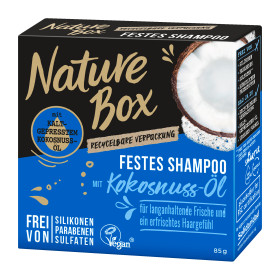 Solides Shampoo Kokosöl 85 g – Nature Box