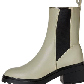 Stivaletti Ecru da donna con Plateau – Stile di Vita Premium