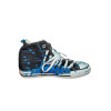 Street Art Sneakers - Urban Sneakers Blue or Black