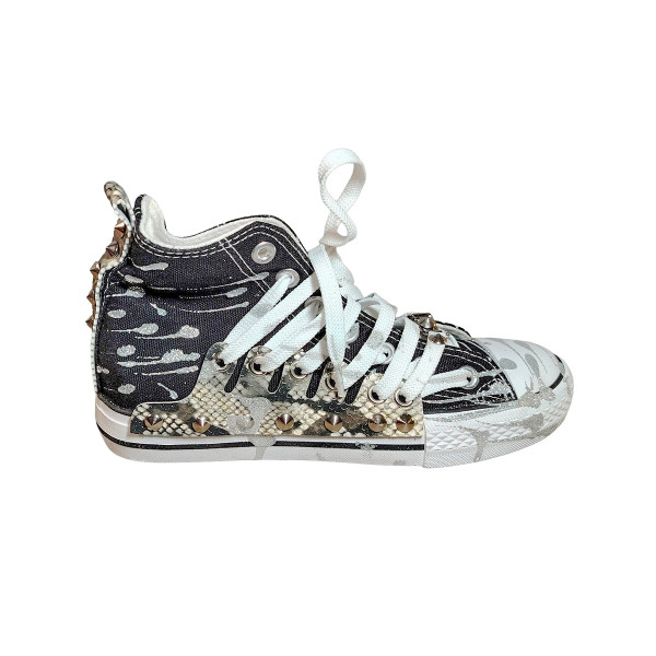 Street Art Sneakers - Urban Sneakers Blue or Black