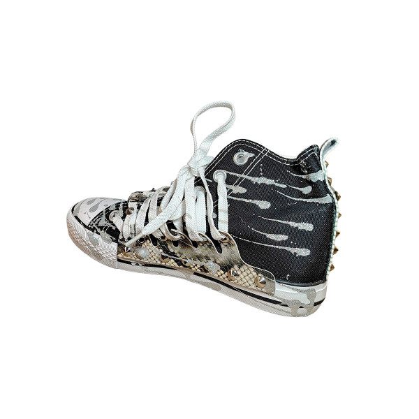 Street Art Sneakers - Urban Sneakers Blue or Black