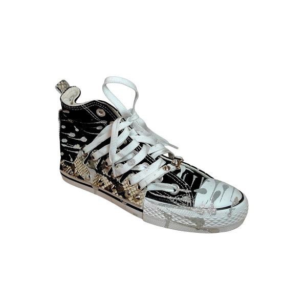 Street Art Sneakers - Urban Sneakers Blue or Black