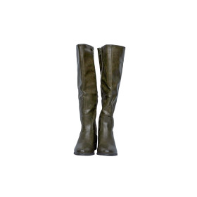Bottes kaki | Talon de 5 cm