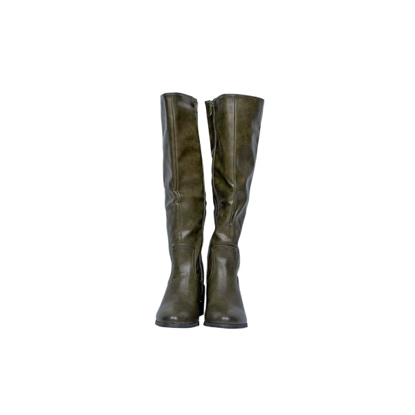 Stivali kaki | Tacco da 5 cm