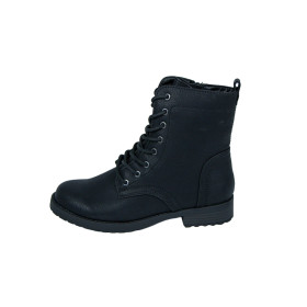 Bottines rangers femme cuir effet vintage – COLLIN par Sevona