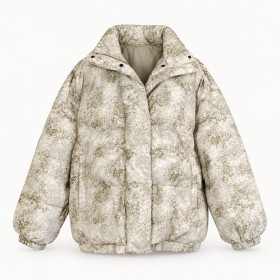 XL green "Tachète" down jacket: lifestyle style & guaranteed warmth