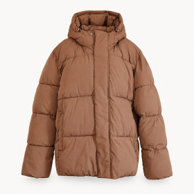 XXL premium hooded down jacket - guaranteed elegance and comfort