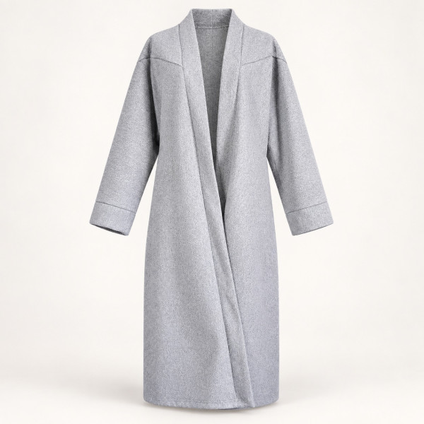 Women's One Size Long Cape Coat | Elegance & Comfort