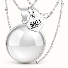 Collar de chupete de cristal - Elegance SAGA GIOIELLI