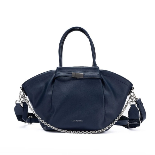Sac à main Milan bleu marine — Mac Alyster