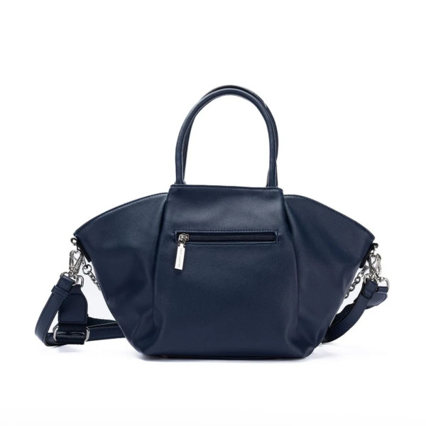 Navy Blue Milan Handbag — Mac Alyster