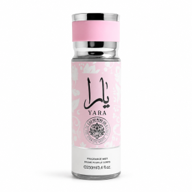 Yara Rose Hair & Body Mist - 250 ML | Refreshing Scent
