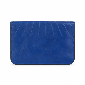 Studded shoulder pouch with push clasp - Sevona