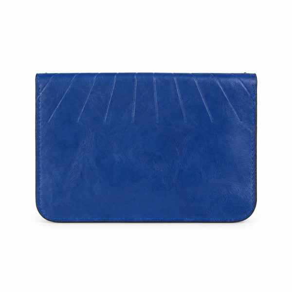 Studded shoulder pouch with push clasp - Sevona