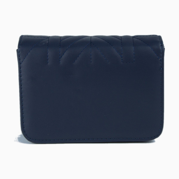 Borsa tracollo trapuntata blu navy - Sevona