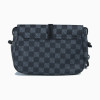 Grau-schwarz karierter Crossbody-Koffer – Sevona