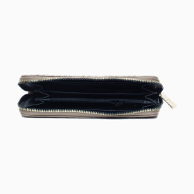 Black and pink zipped wallet — Bill Tornade Paris