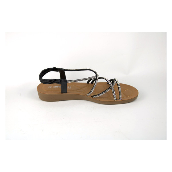Black women's slides — Super Mode